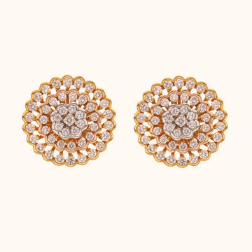 18 KT Diamond Earrings